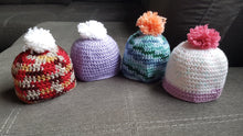 Load image into Gallery viewer, Baby Crochet Hat (Newborn)