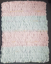 Load image into Gallery viewer, Finger Knit Blanket (24" x 18")